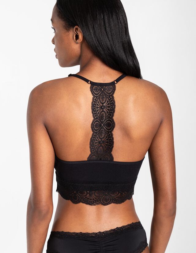 Fűző - főként varrás nélküli - fekete