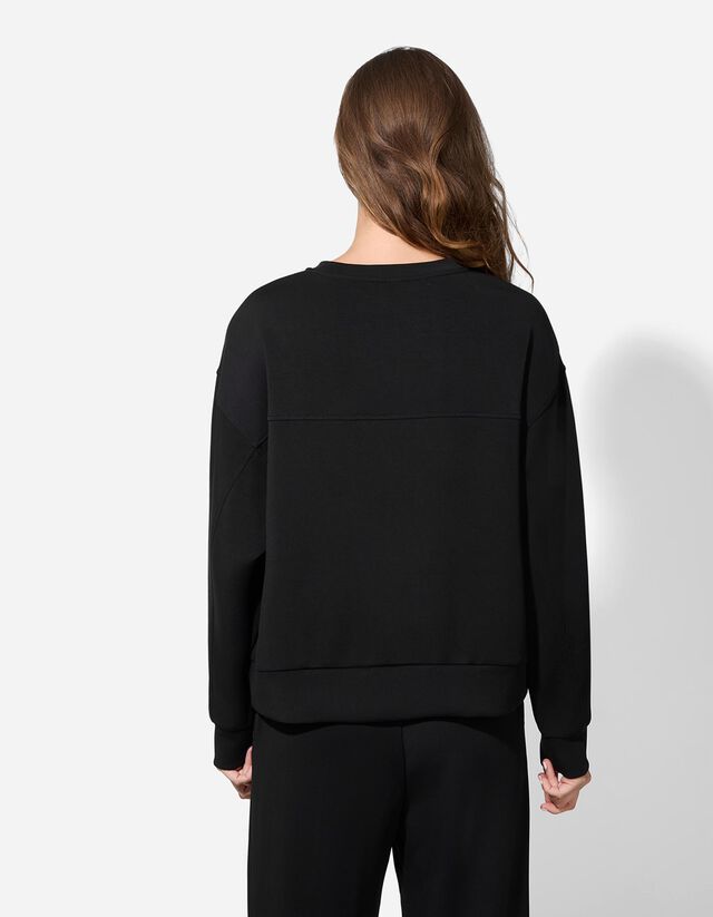 Melegítőfelső - Modál tartalom - sötétszürke