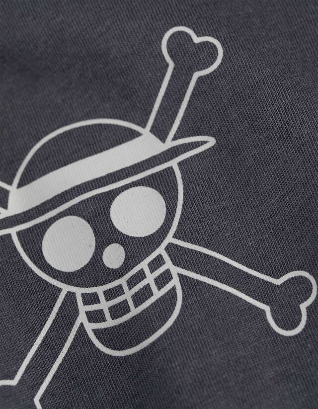 Póló - One Piece - sötétszürke