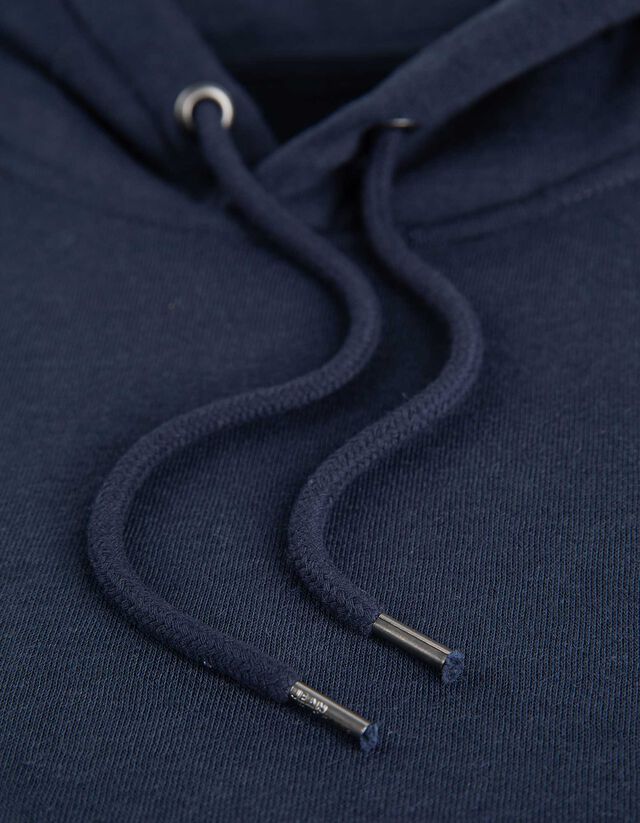 Kapucnis felső - Pamut keverék - sotetkek