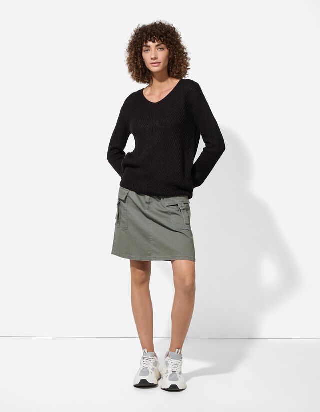 Cargo szoknya - zöld