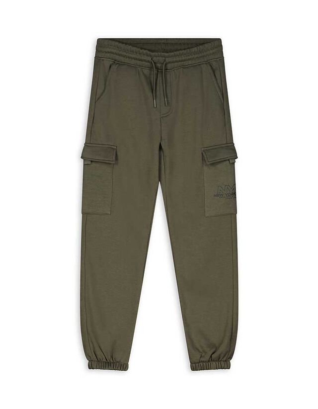 Cargo nadrág - Melegítőszövet - fekete