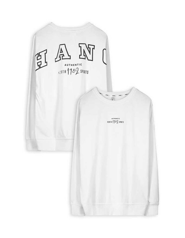 Melegítőfelső - Hátul nyomtatott minta - sötétzöld