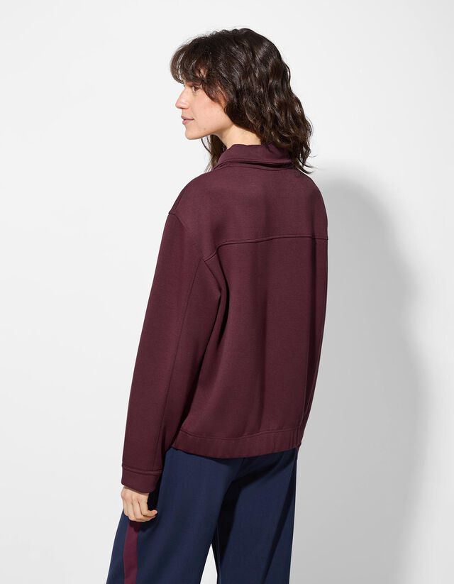 Cipzáros melegítőfelső - Cipzáros - barna