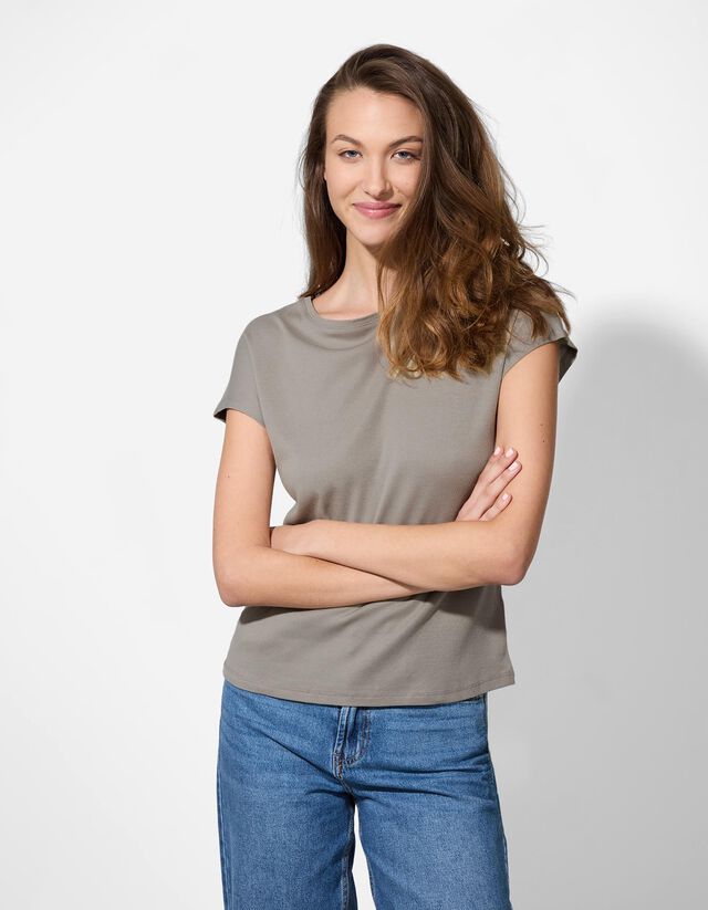 Póló - Pamut keverék - vilagos zold