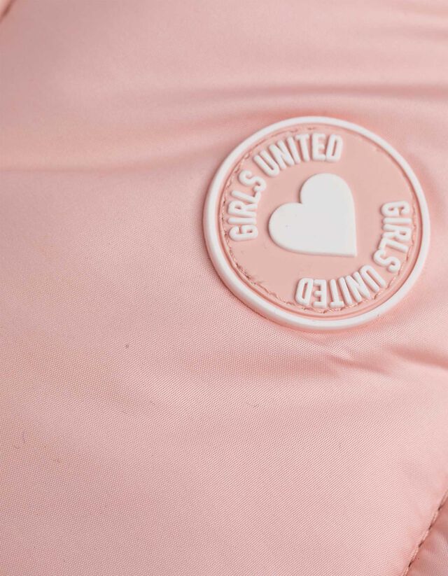 Hosszú mellény - Béléssel - rozsaszin