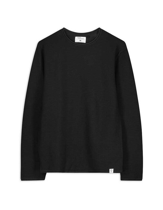 Pulóver - Kerek nyakkivágás - világos barna