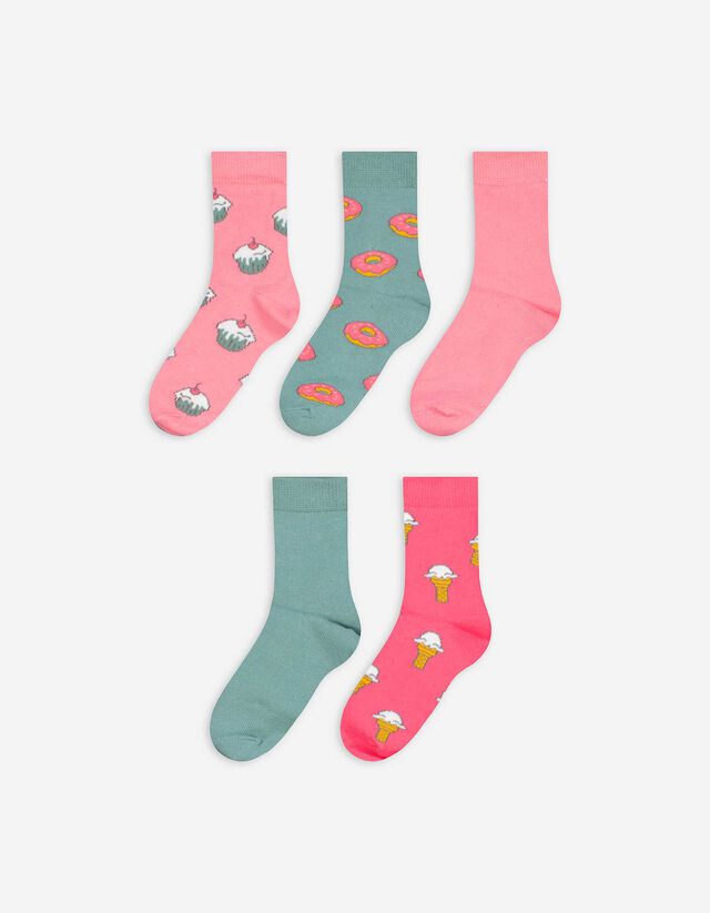 Zokni - 5 db-os csomag