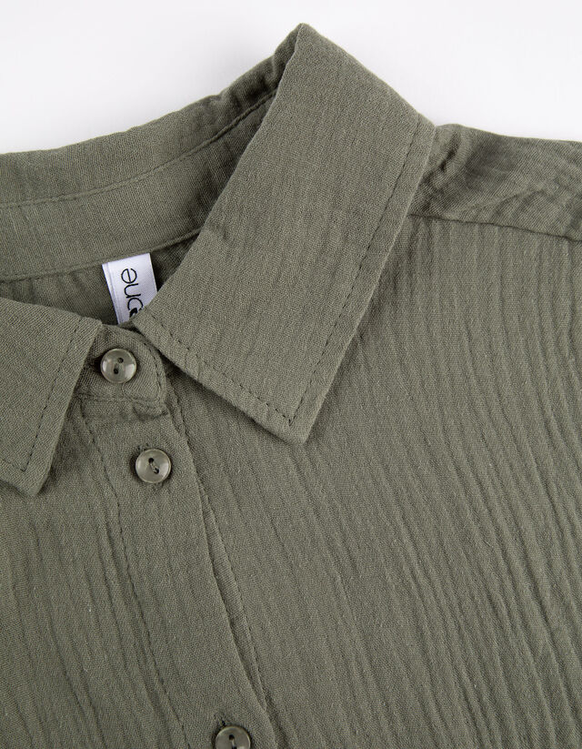 Blúz - Muszlin - vilagos zold