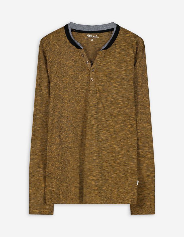 Hosszú ujjú felső - Kétrétegű hatás - zöld