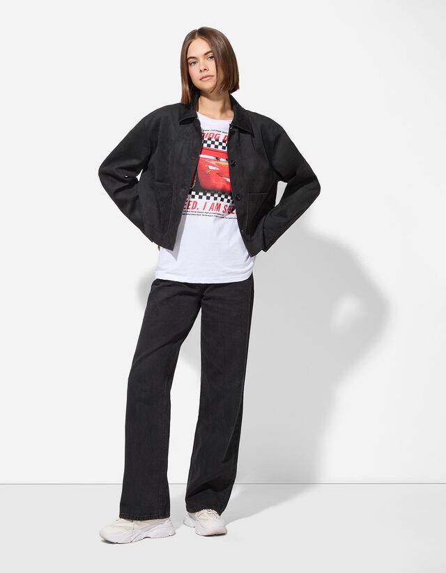 Ingdzseki - Velúr utánzat - fekete