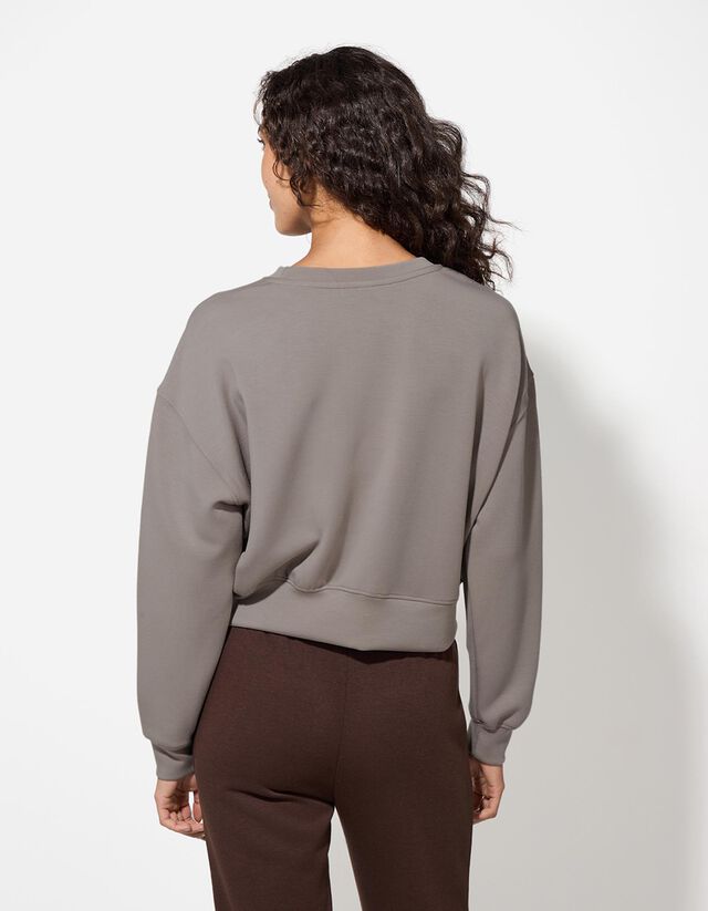 Melegítőfelső - Modál tartalom - bézs