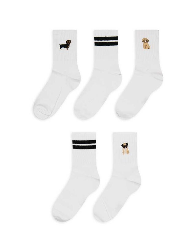 Tenisz zokni - 5 db-os csomag