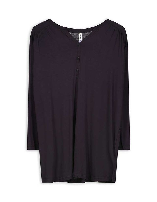 Ingblúz - Viszkóztartalom - fekete