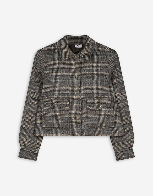 Shacket - Gyapjú megjelenés - szürke