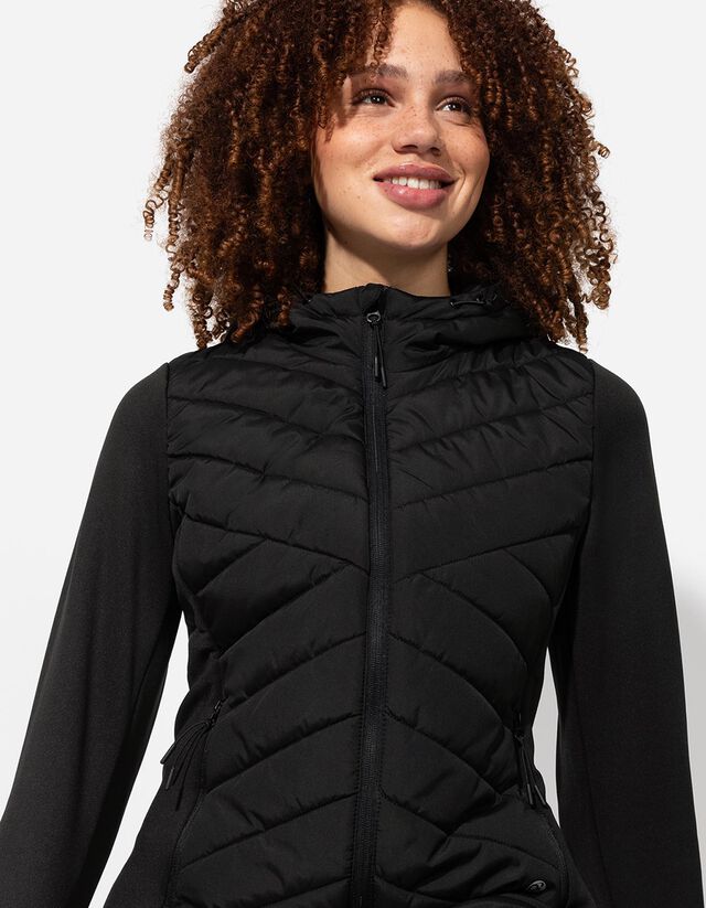 Steppelt dzseki - Steppelt varrással - fekete