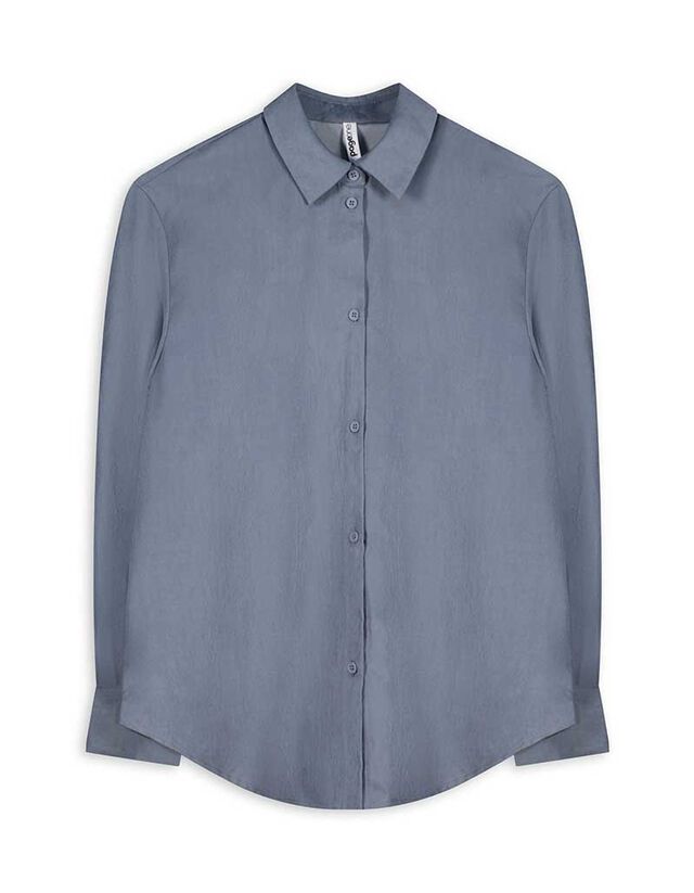 Blúz - poliészter - vilagoskek