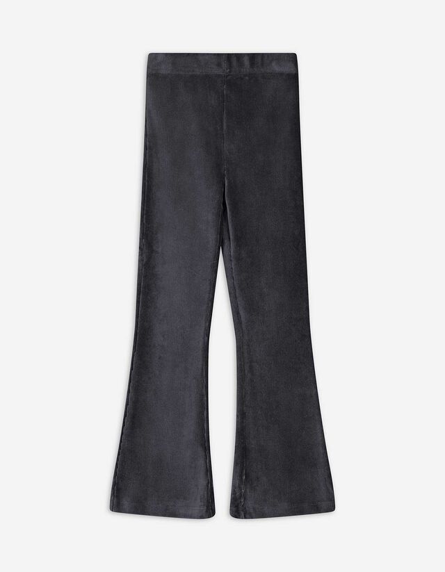 Legging - Kordbársony - fekete