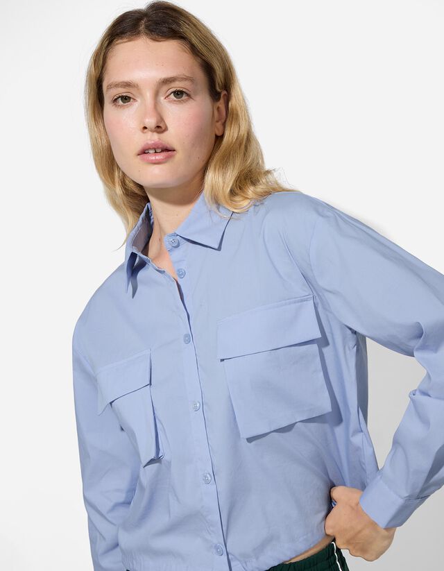 Blúz - Egyszínű - feher