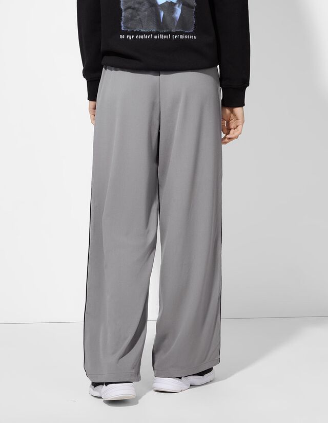 Melegítőnadrág - Széles fazon - zöld