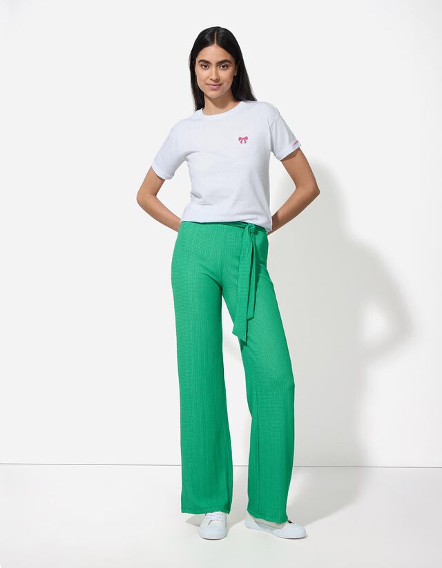 Póló - Hímzésekkel - fekete