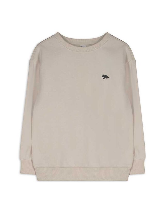 Melegítőfelső - Nyomott minta - barna