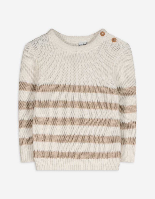 Pulóver - Pamut - feher