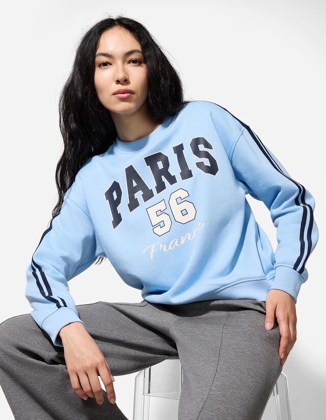 Melegítőfelső - Melegítőszövet - vilagoskek