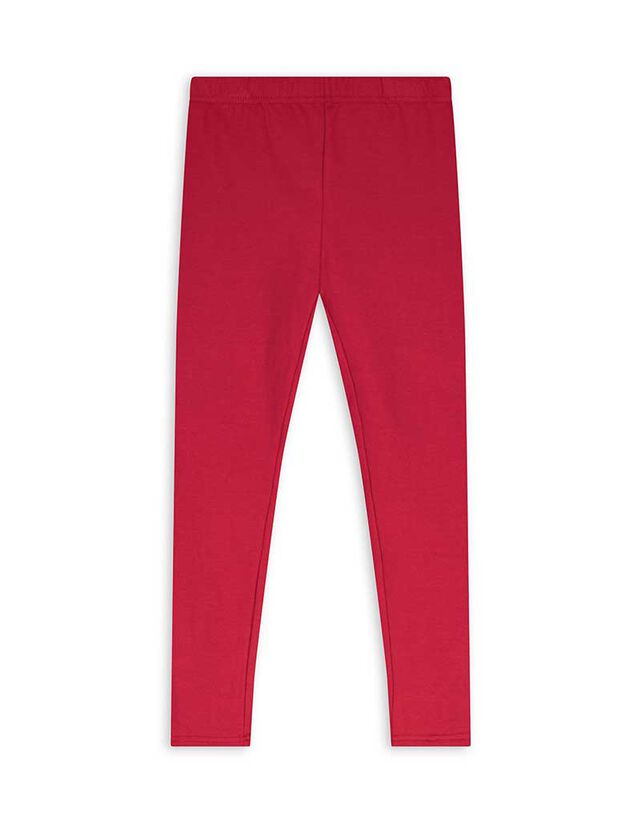 Legging - Termohatás - mélyvörös