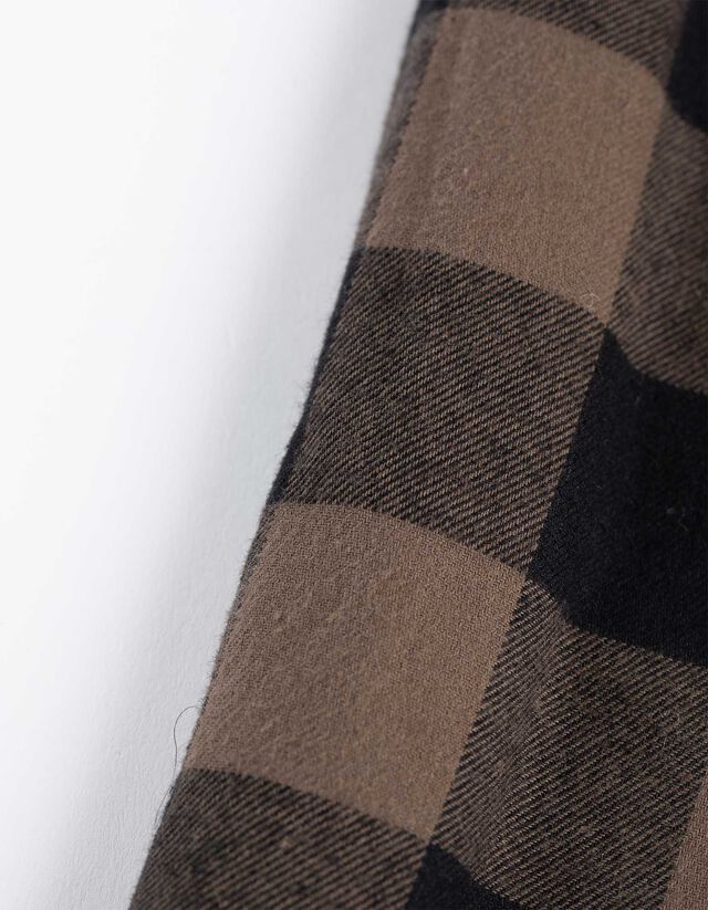 Pizsamaalsó - Flanell - sötétszürke