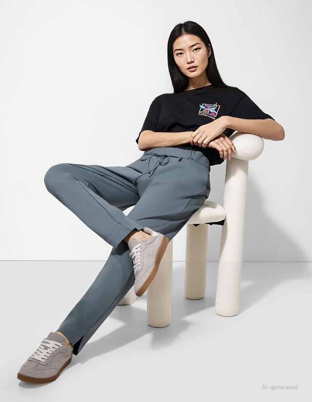 Nadrág - Normál fazon - türkiz