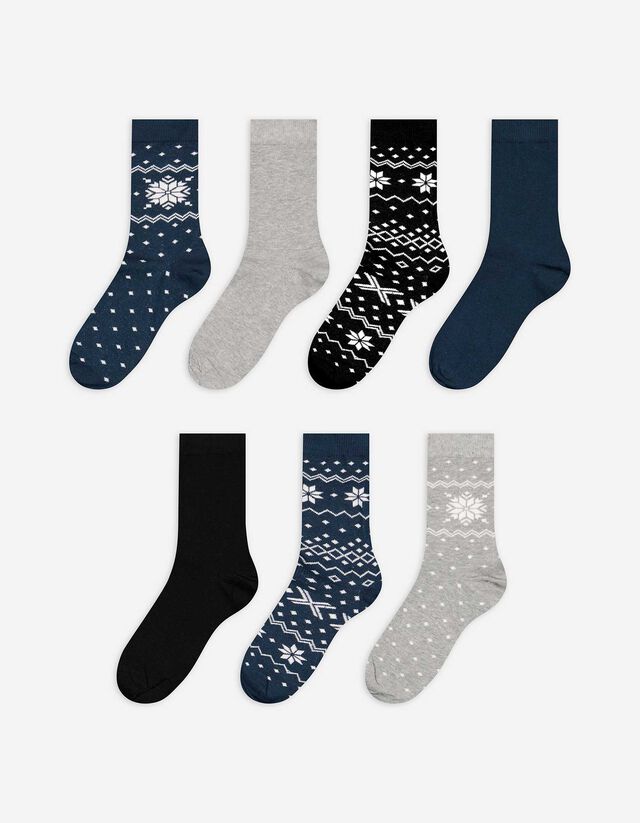 Zokni - 7 db-os csomag