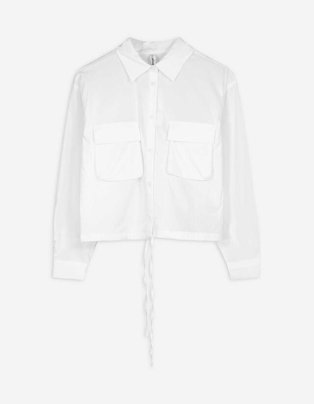 Blúz - Egyszínű - feher