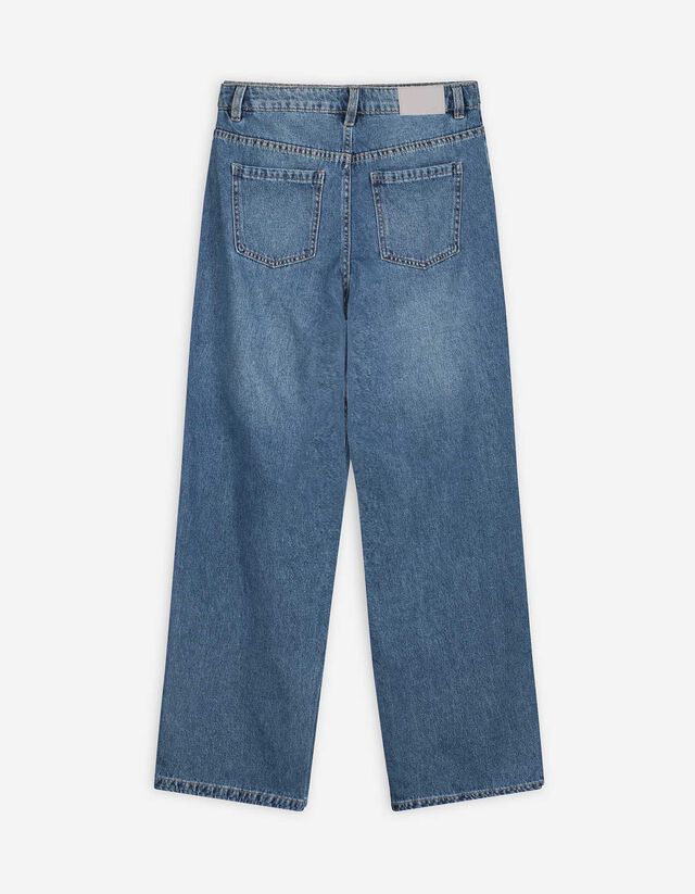 Farmernadrág - Egyenes fazon - sotetkek