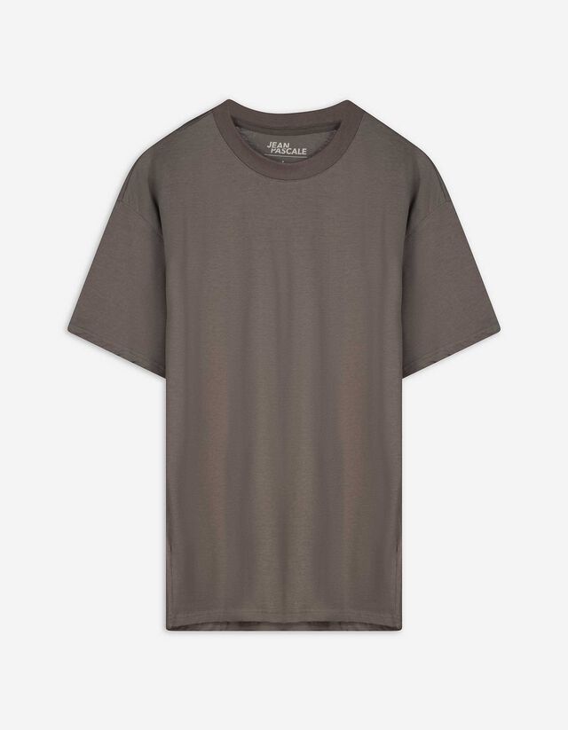 Póló - Túlméretezett fazon - világos barna