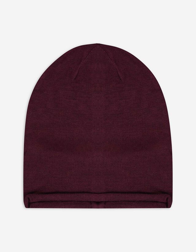 Fejre simuló sapka - Egyszínű - barna