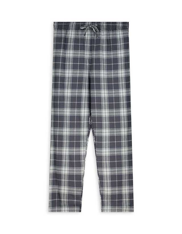 Pizsamaalsó - Flanell - sötétszürke