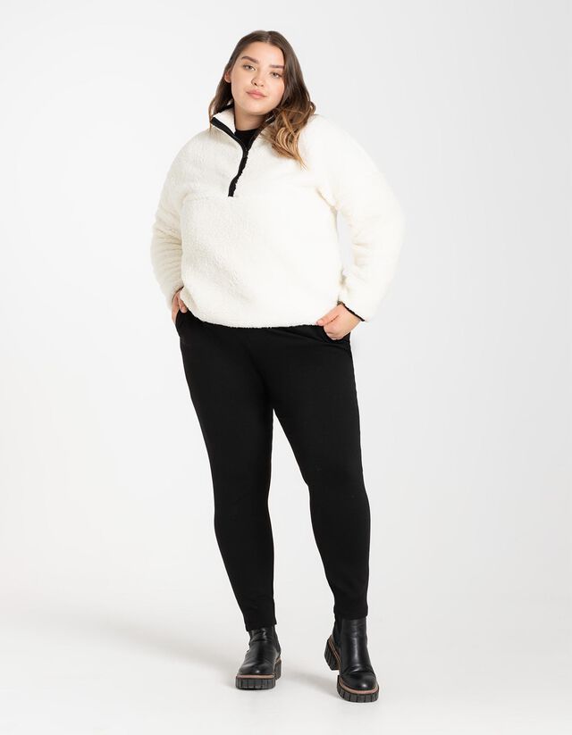 Melegítőnadrág - Zsinóros - fekete