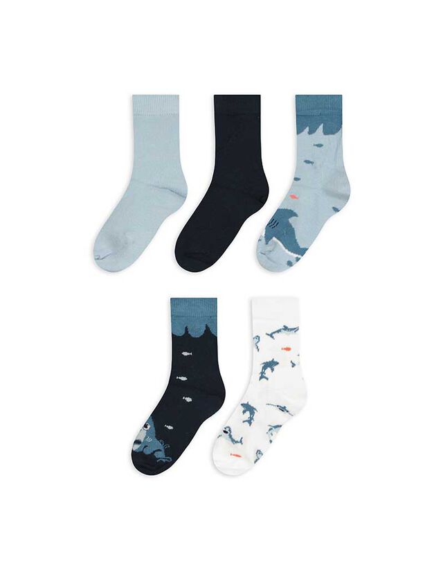 Zokni - 5 db-os csomag