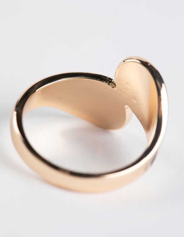 Gyűrű - Fémrészletek - arany