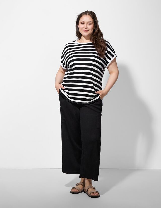 Felső - Csíkos - fekete