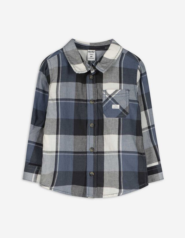 Férfi ing - Keresztpántos táska - vilagoskek