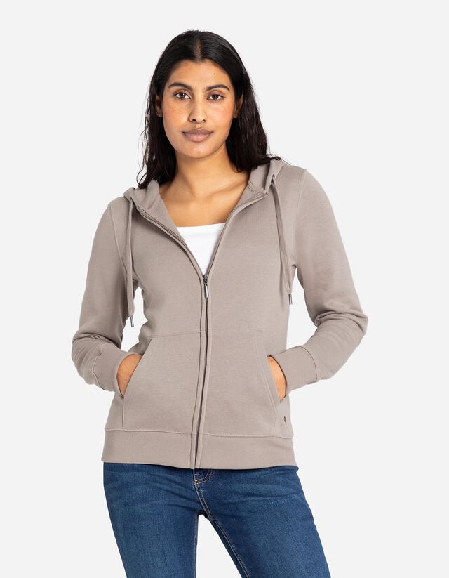 Cipzáros melegítőfelső - Normál fazon - feher