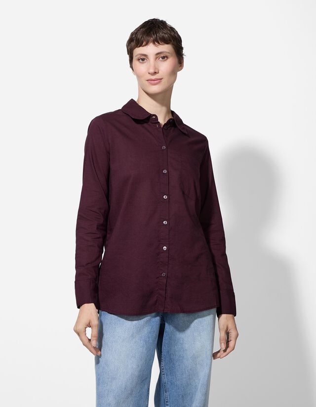 Blúz - Mellzsebes - feher