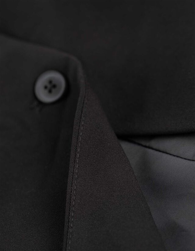 Mellény - Szőtt szövet - fekete