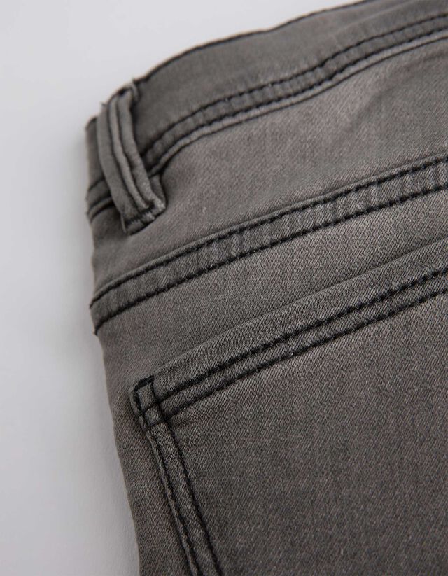 Farmernadrág - Viseltes hatás - sötétszürke