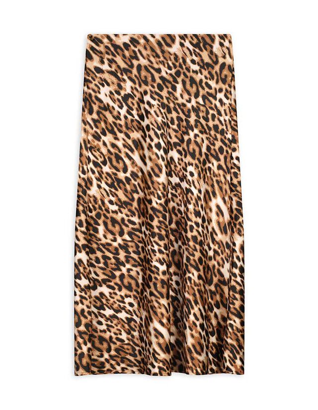 Szoknya - Párducmintás - feher