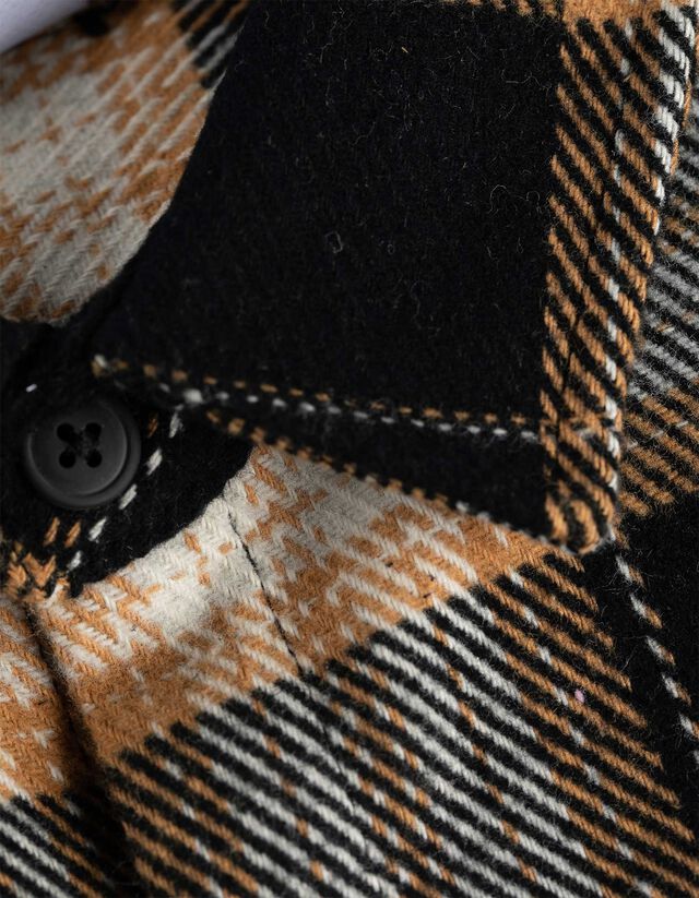 Férfi ing - Mellzsebes - fekete