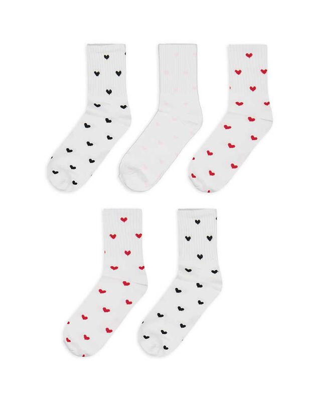 Tenisz zokni - 5 db-os csomag