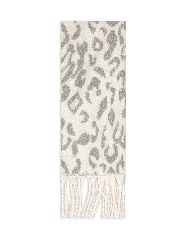 Sál - Párducmintás - feher